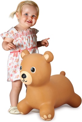 Oso Saltarin Correpasillos - Juguete Infantil Marron